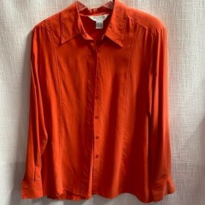Large orange shirt